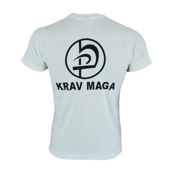 Krav Maga White Cotton Training T shirt